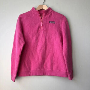 Vineyard‎ Vines Girls Classic Quilted Shep Shirt in Pink. Size XL